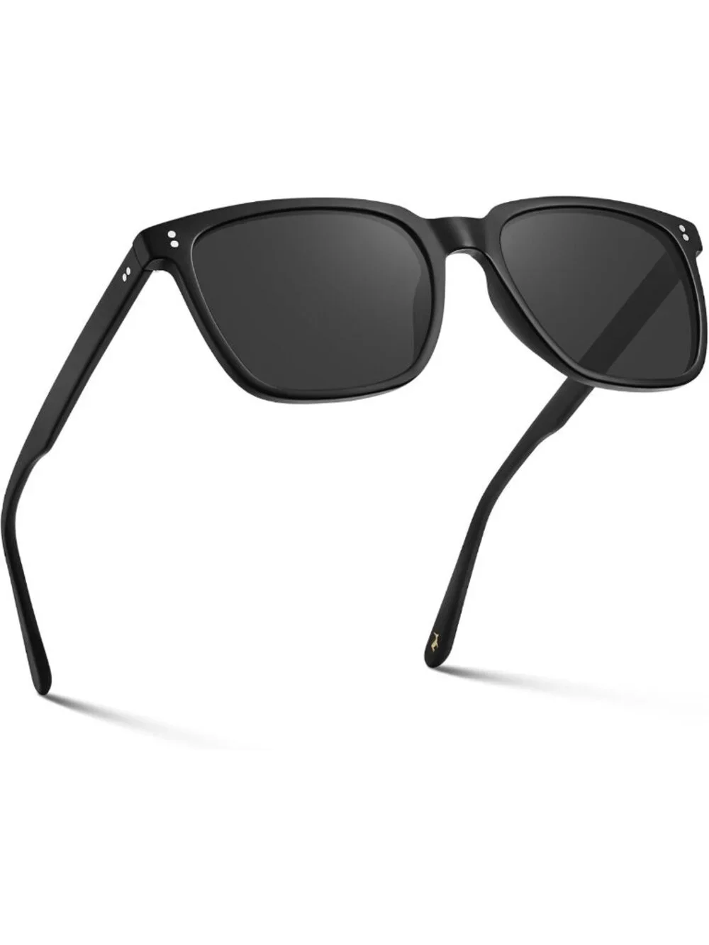 Stylish Square Polarized Sunglasses for Men | UV400 Protection, Retro Design